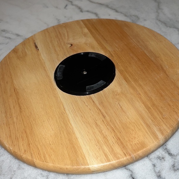 Roshco S’mores Maker - Indoor/Outdoor Dessert Station on Wood Lazy Susan PreOwn - Picture 15 of 15